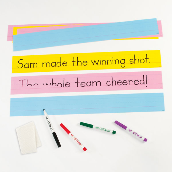 Trend Enterprises Wipe off Sentence Strips Poster Reviews Wayfair